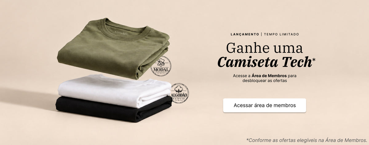Camisetas - Área de membros