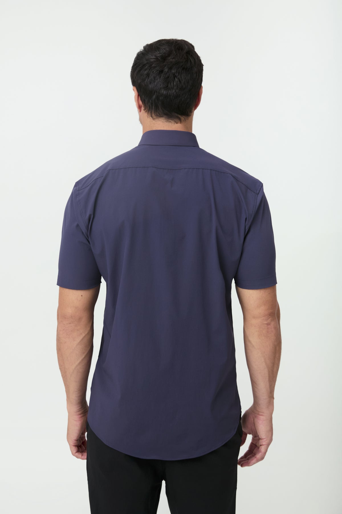 Camisa Social Anti-Amassado Flex Manga Curta