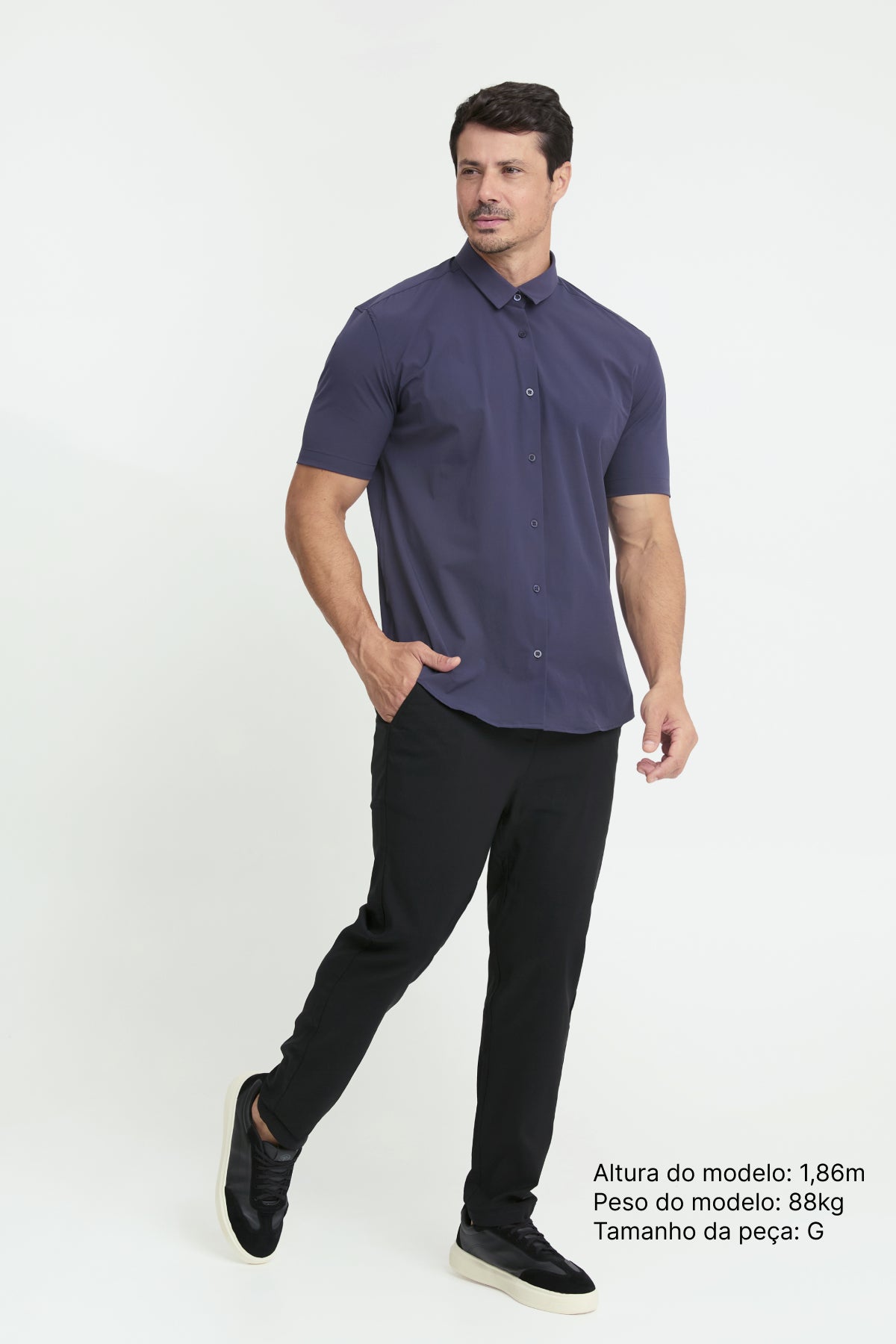 Camisa Tecnológica Easy Manga Curta