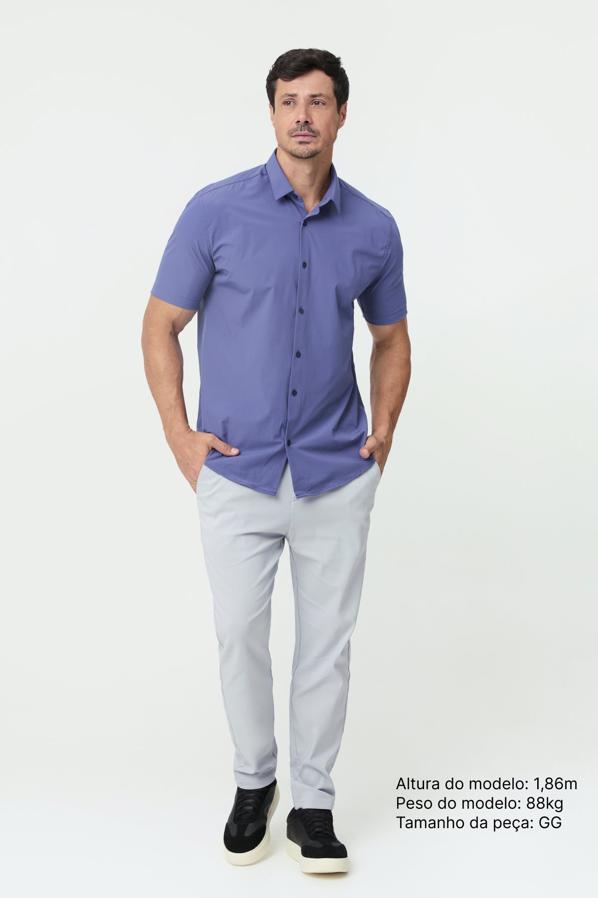 Camisa Tecnológica Easy Manga Curta