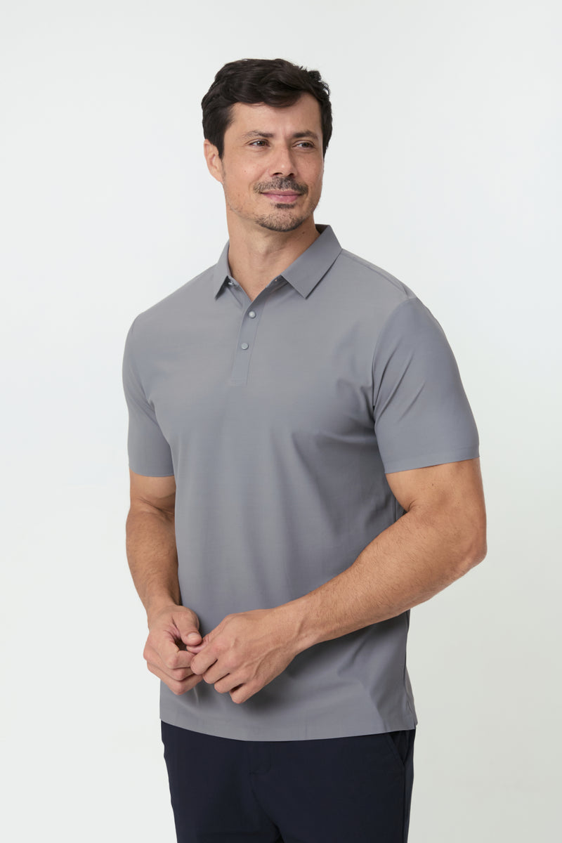 Polo Tech Ultra — Cinza