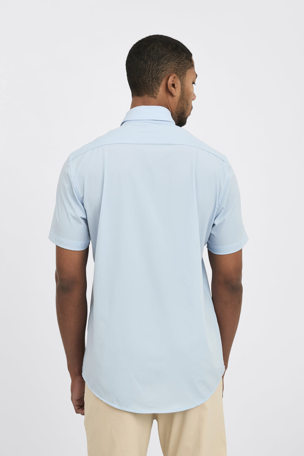 Camisa Social Anti-Amassado Flex Manga Curta