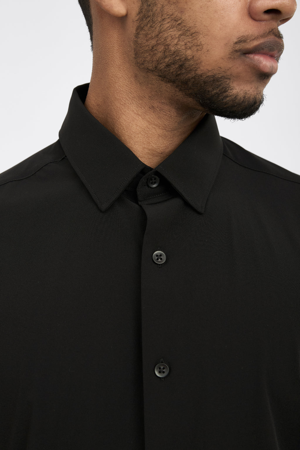 Camisa Social Anti-Amassado Flex Manga Curta