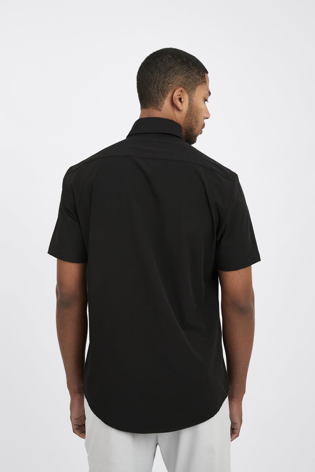 Camisa Social Anti-Amassado Flex Manga Curta