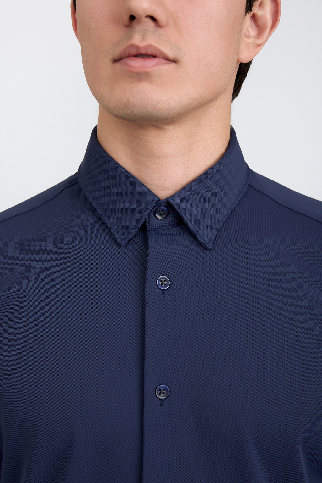 Camisa Social Anti-Amassado Piquet Signature