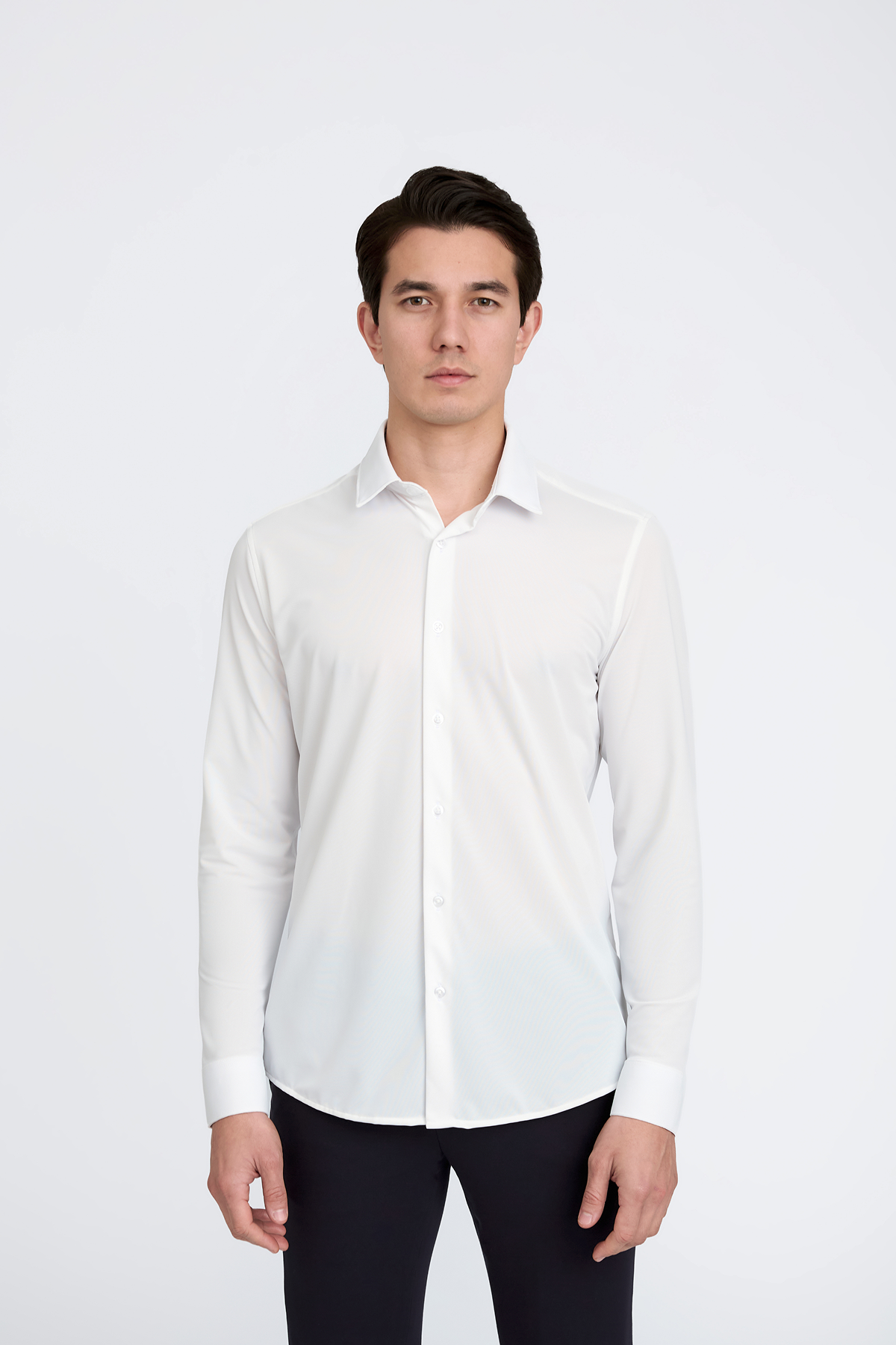 Camisa Social Anti-Amassado Piquet Signature
