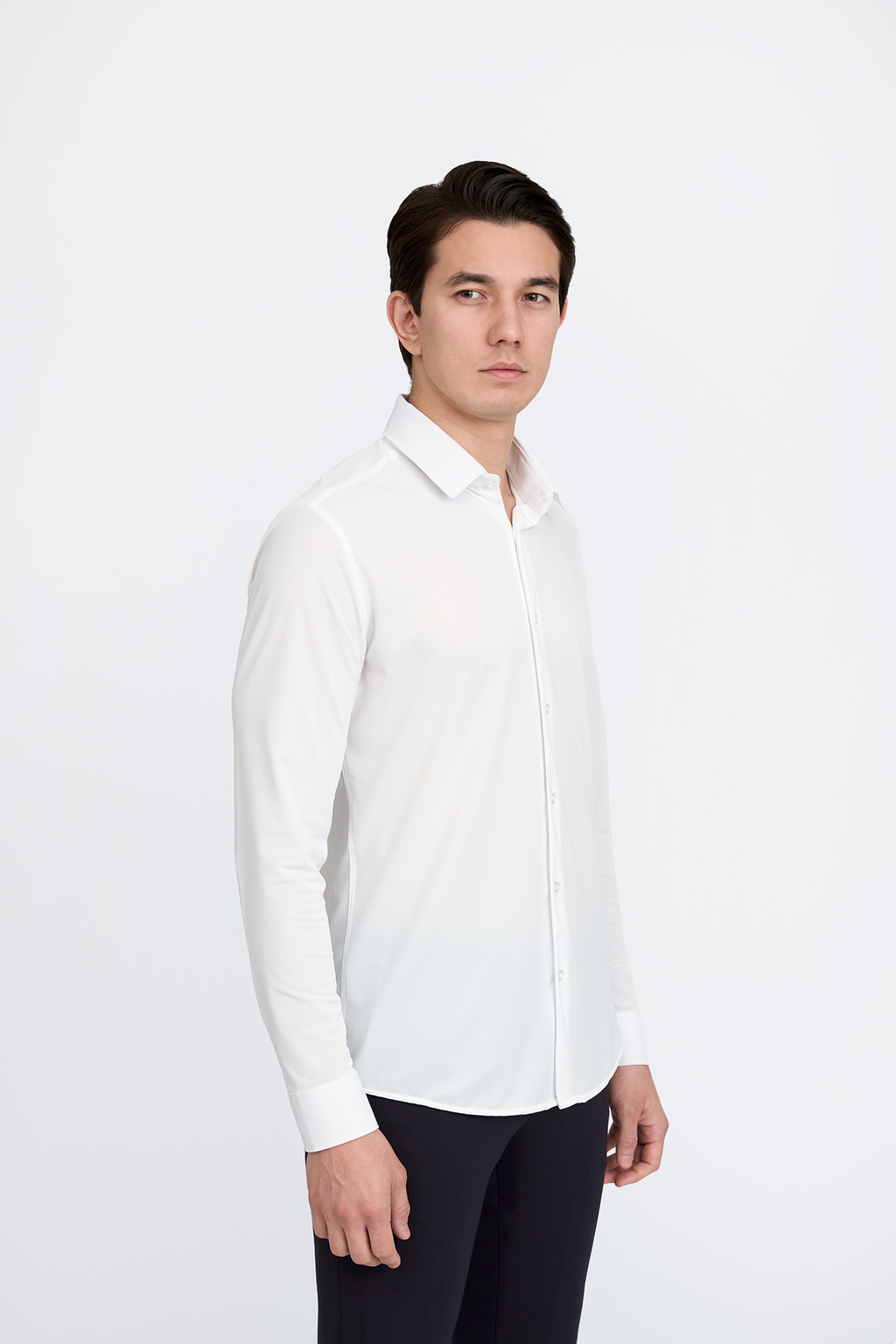 Camisa Social Anti-Amassado Piquet Signature