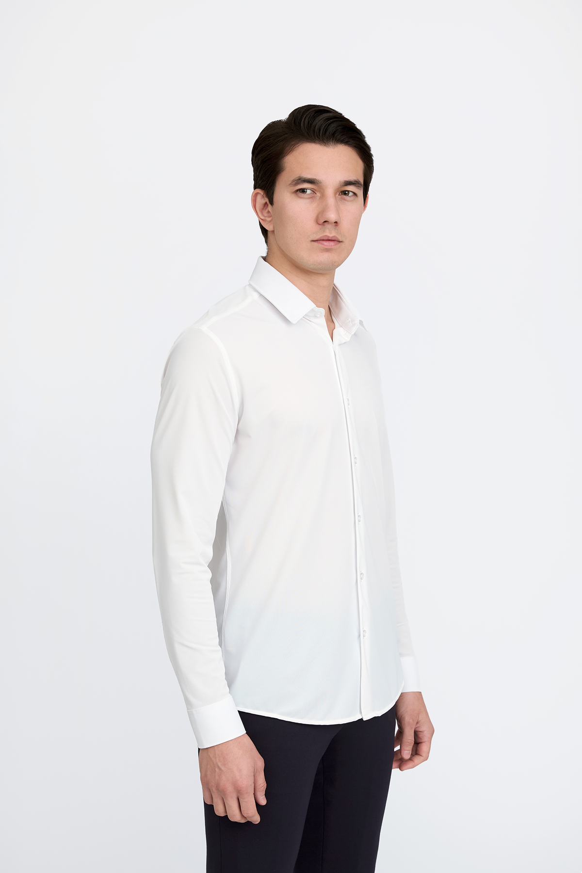 Camisa Social Anti-Amassado Piquet Signature