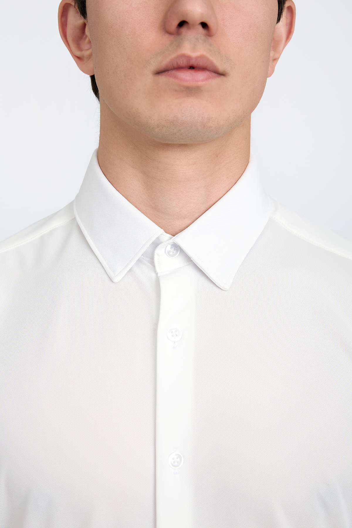 Camisa Social Anti-Amassado Piquet Signature