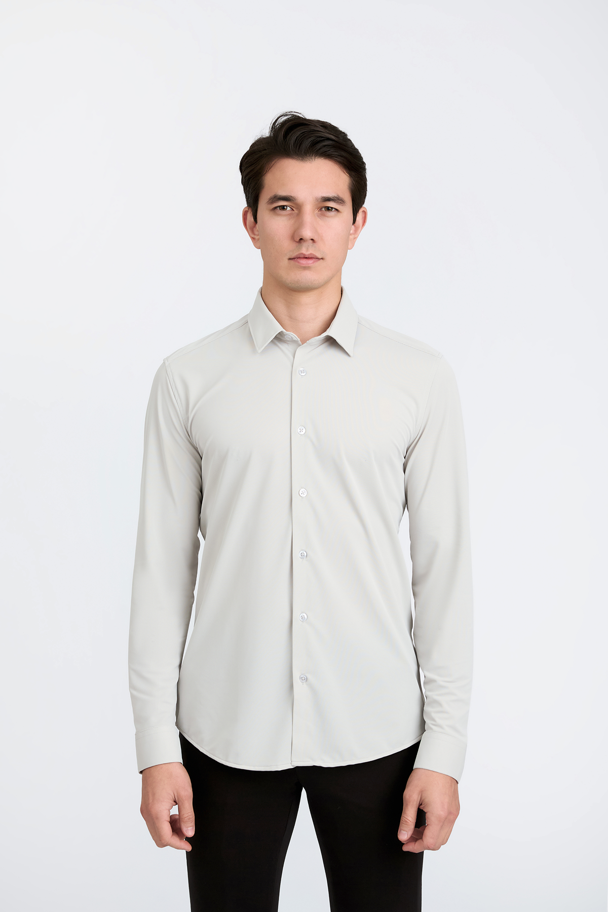 Camisa Social Anti-Amassado Piquet Signature