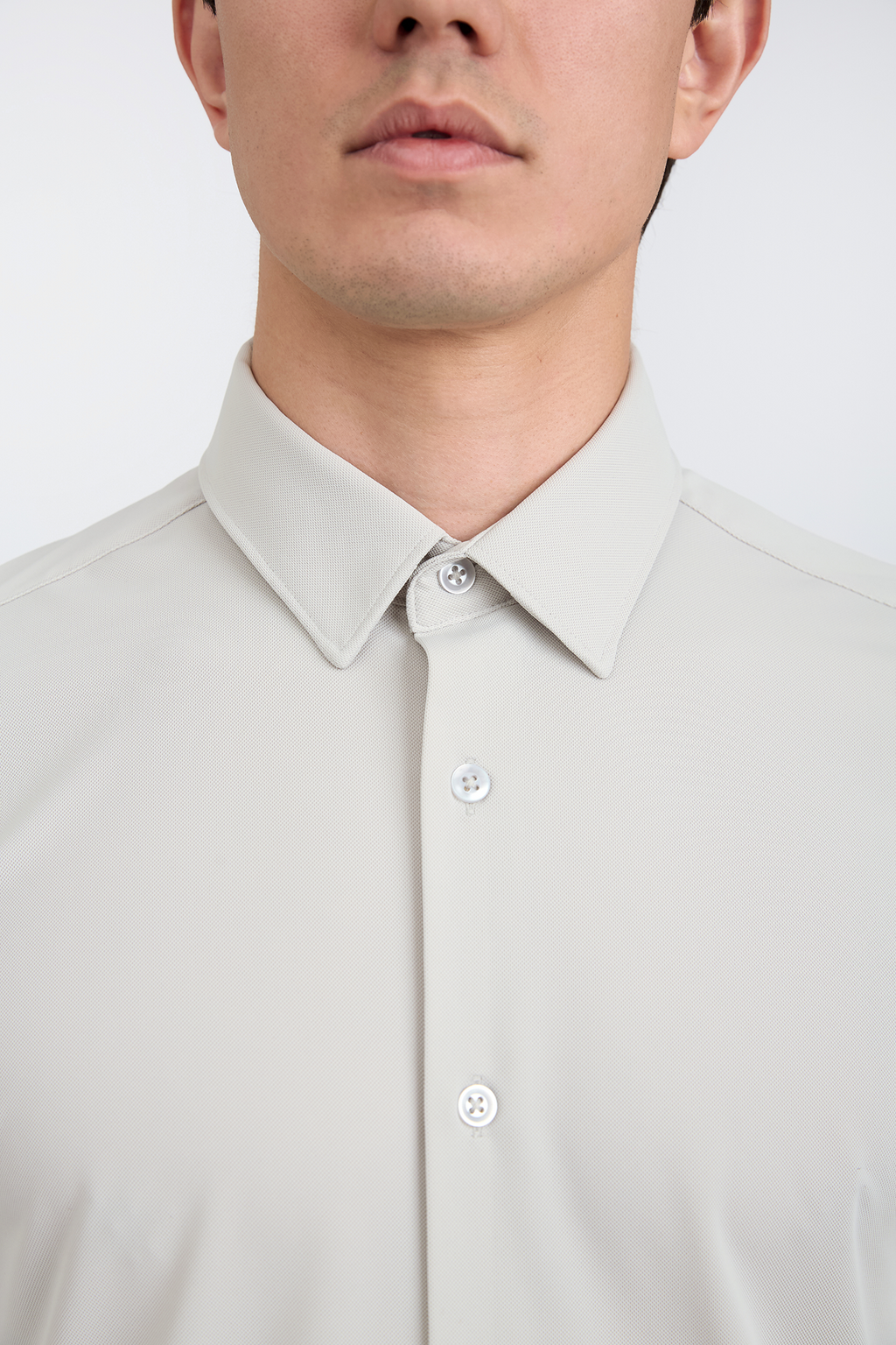 Camisa Social Anti-Amassado Piquet Signature