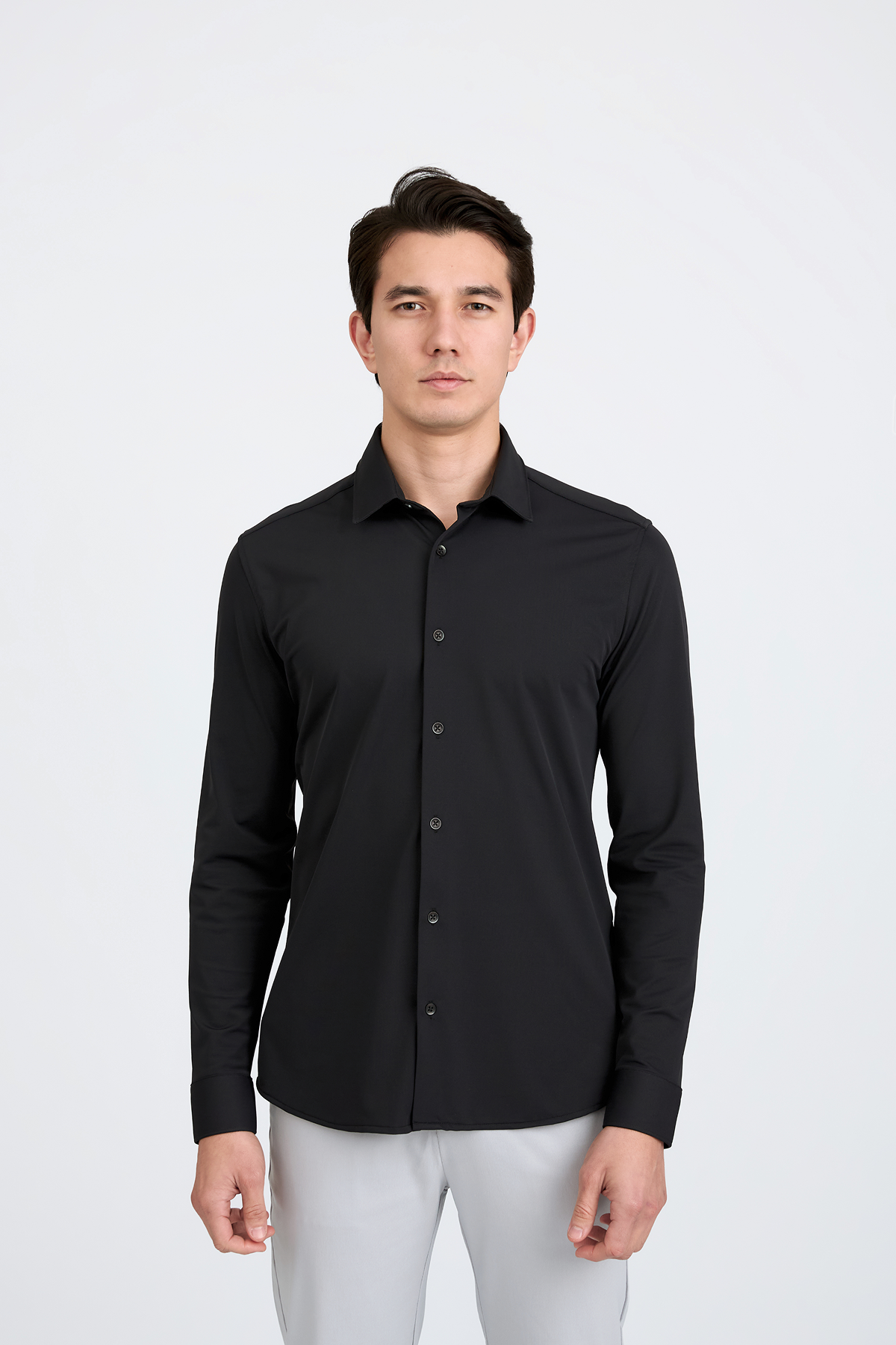 Camisa Social Anti-Amassado Piquet Signature