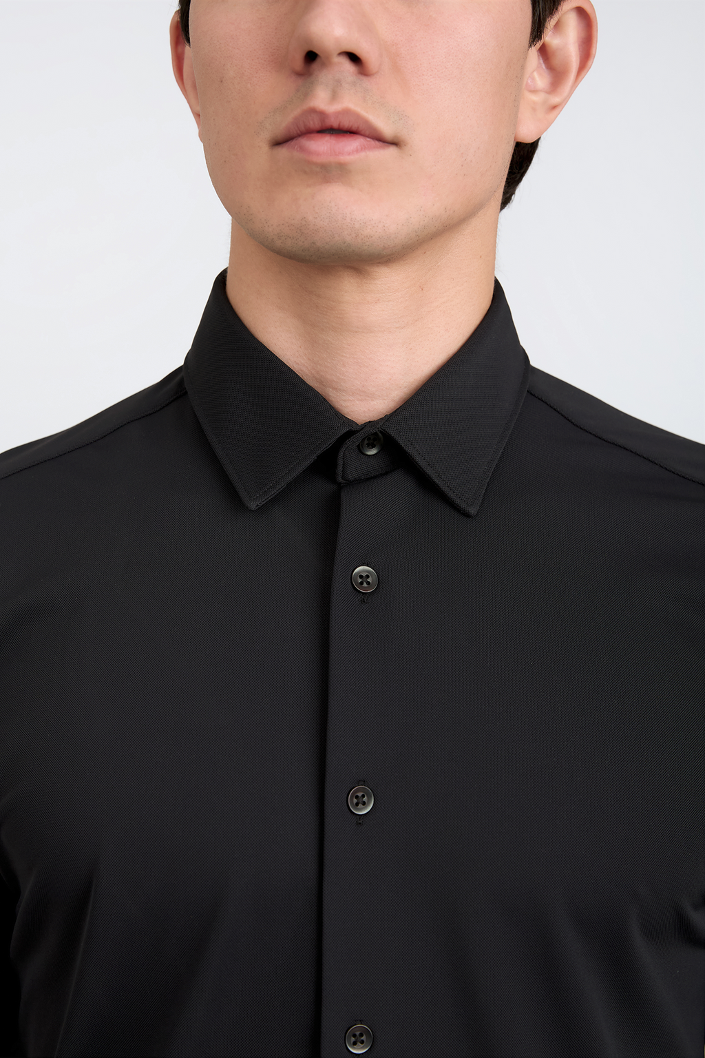 Camisa Social Anti-Amassado Piquet Signature