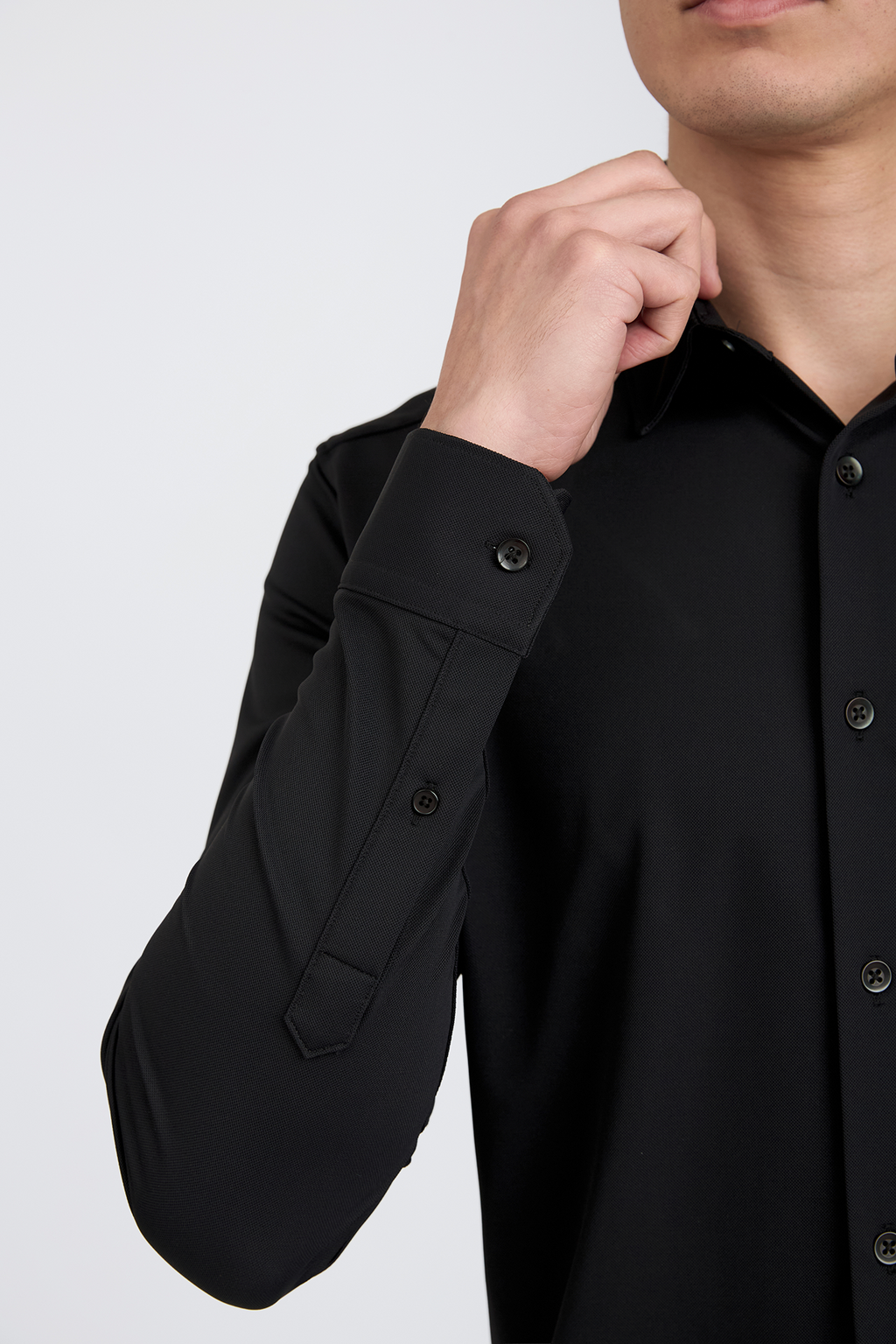 Camisa Social Anti-Amassado Piquet Signature