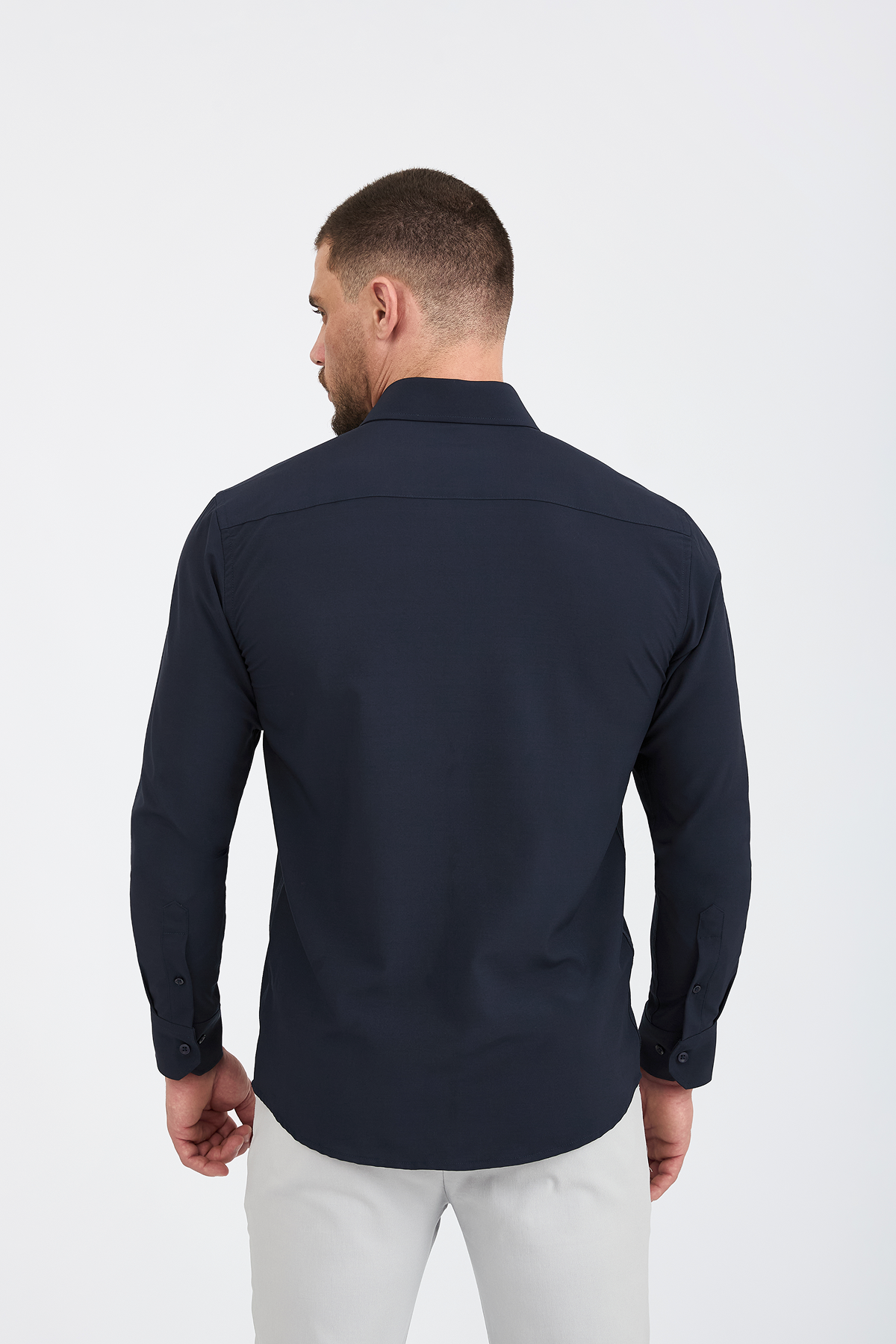 Camisa Social Anti-Amassado Gola Italiana