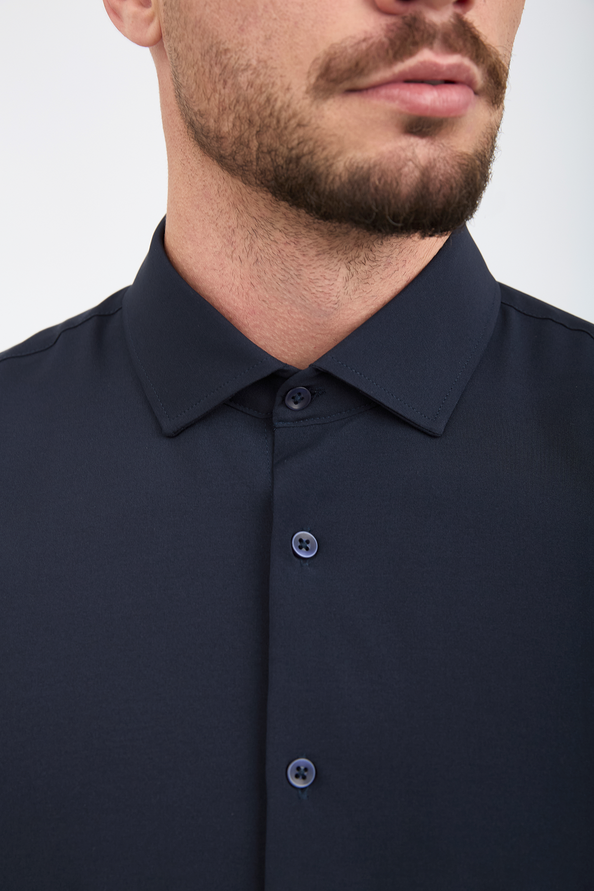 Camisa Social Anti-Amassado Gola Italiana