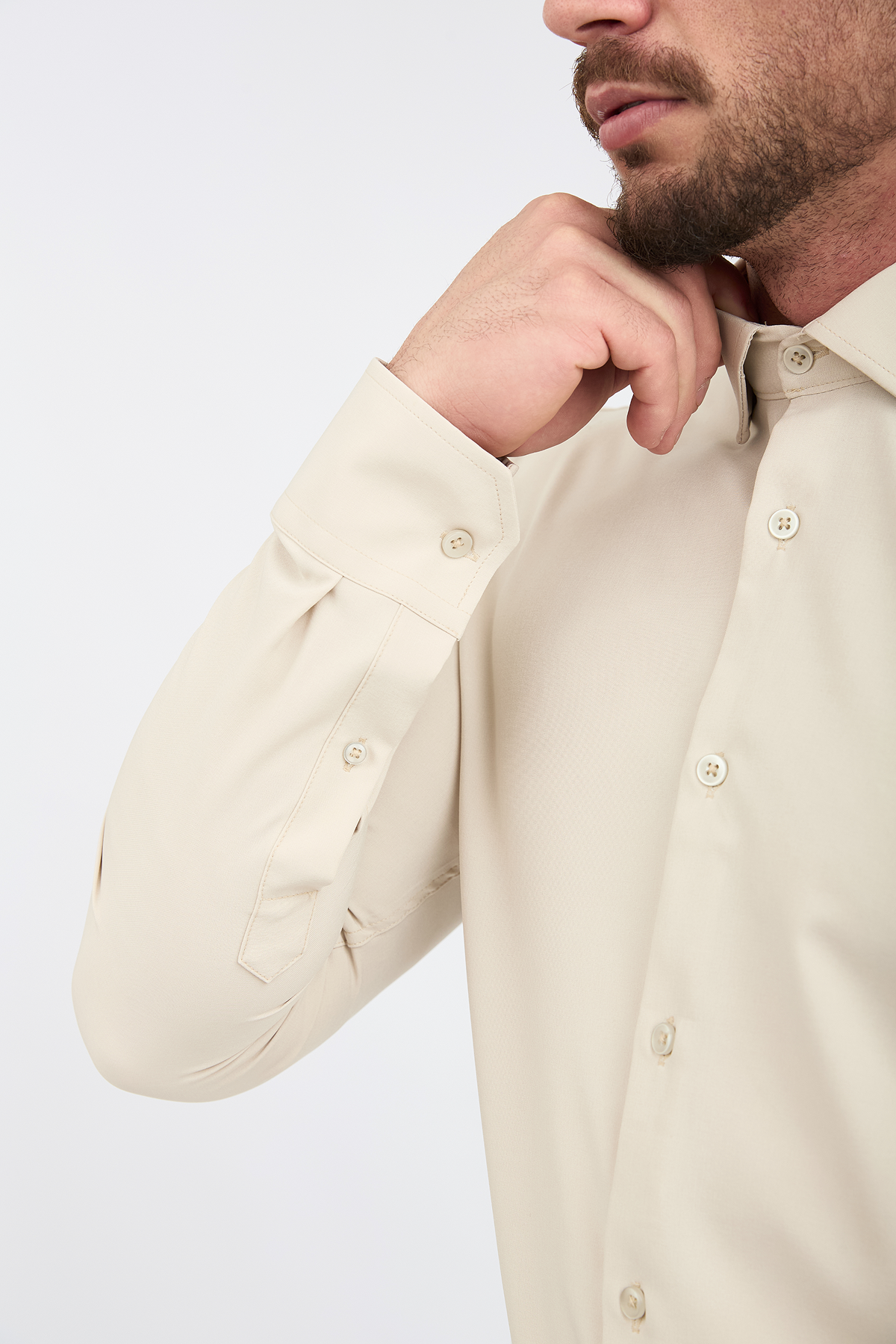 Camisa Social Anti-Amassado Gola Italiana