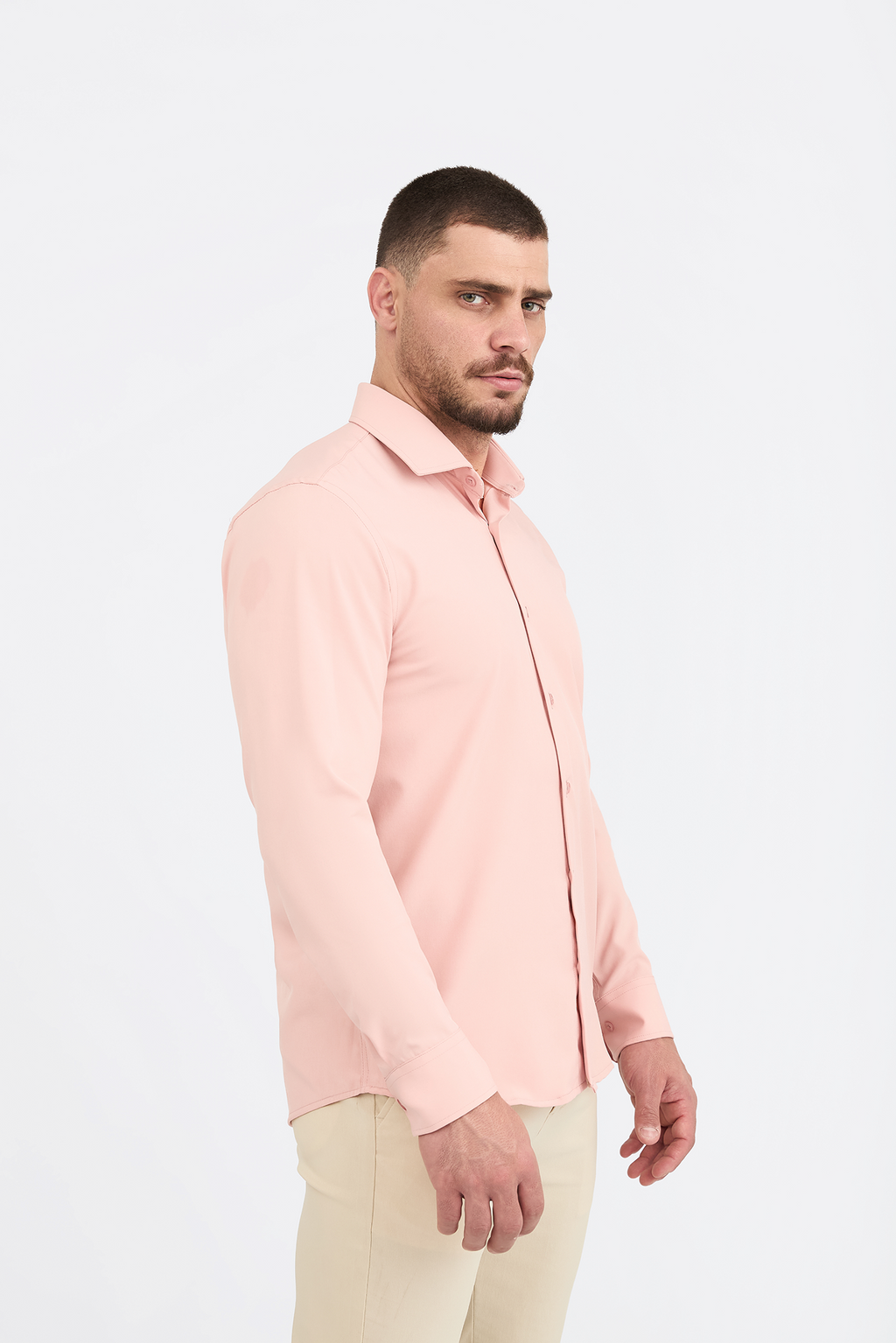 Camisa Social Anti-Amassado Gola Italiana
