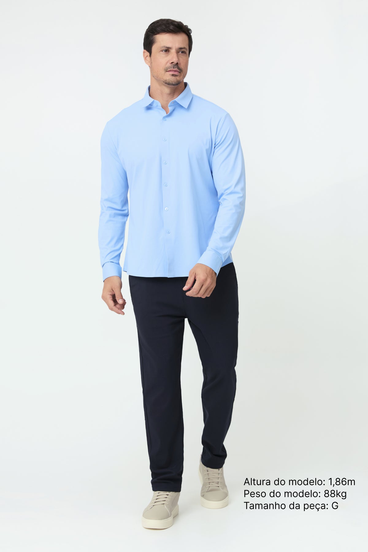 Camisa Social Anti-Amassado Flex Ultra