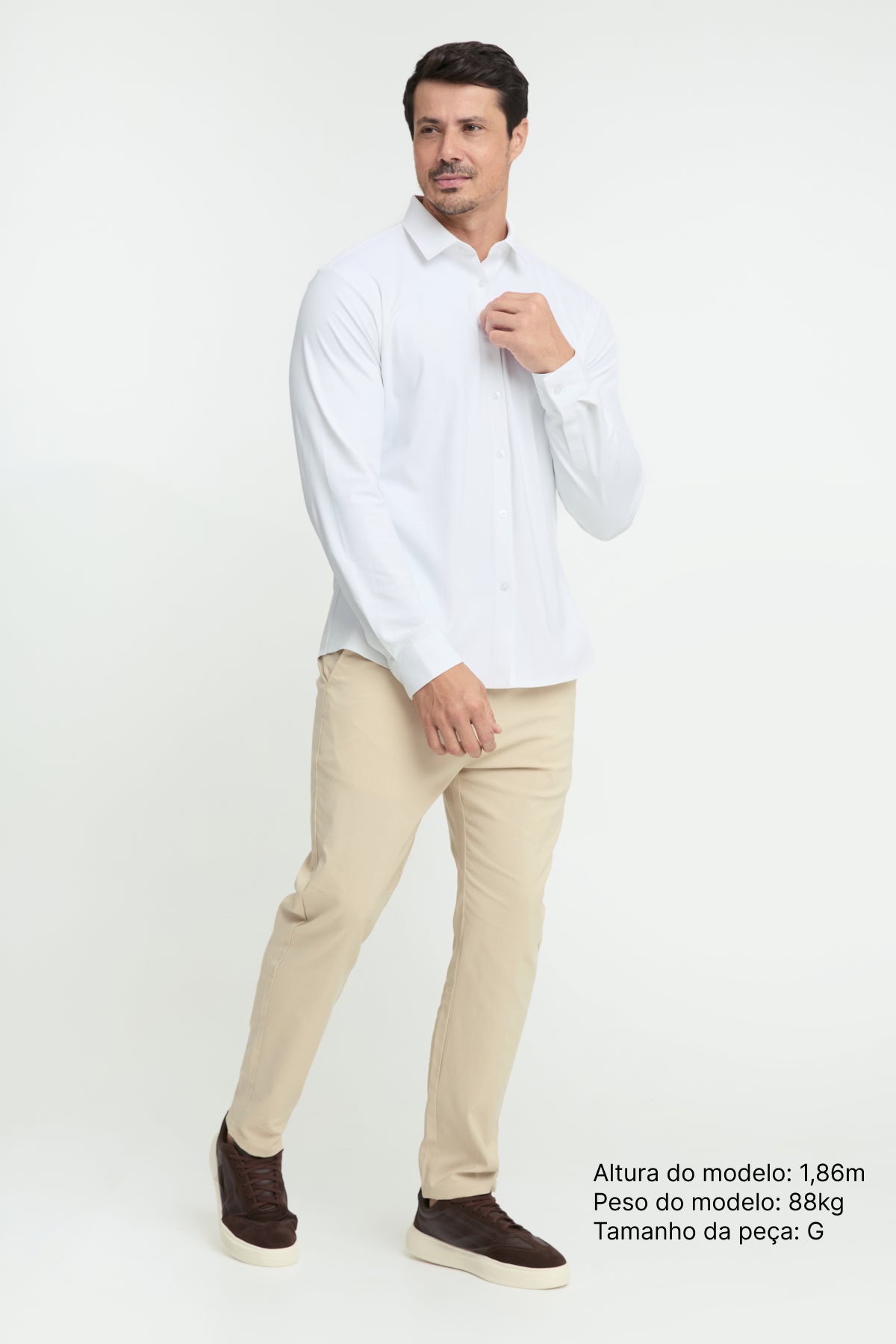Camisa Social Anti-Amassado Flex Ultra