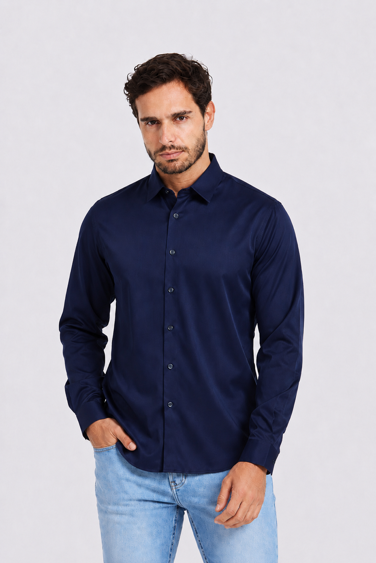 Camisa Social Anti-Amassado X-Tretch