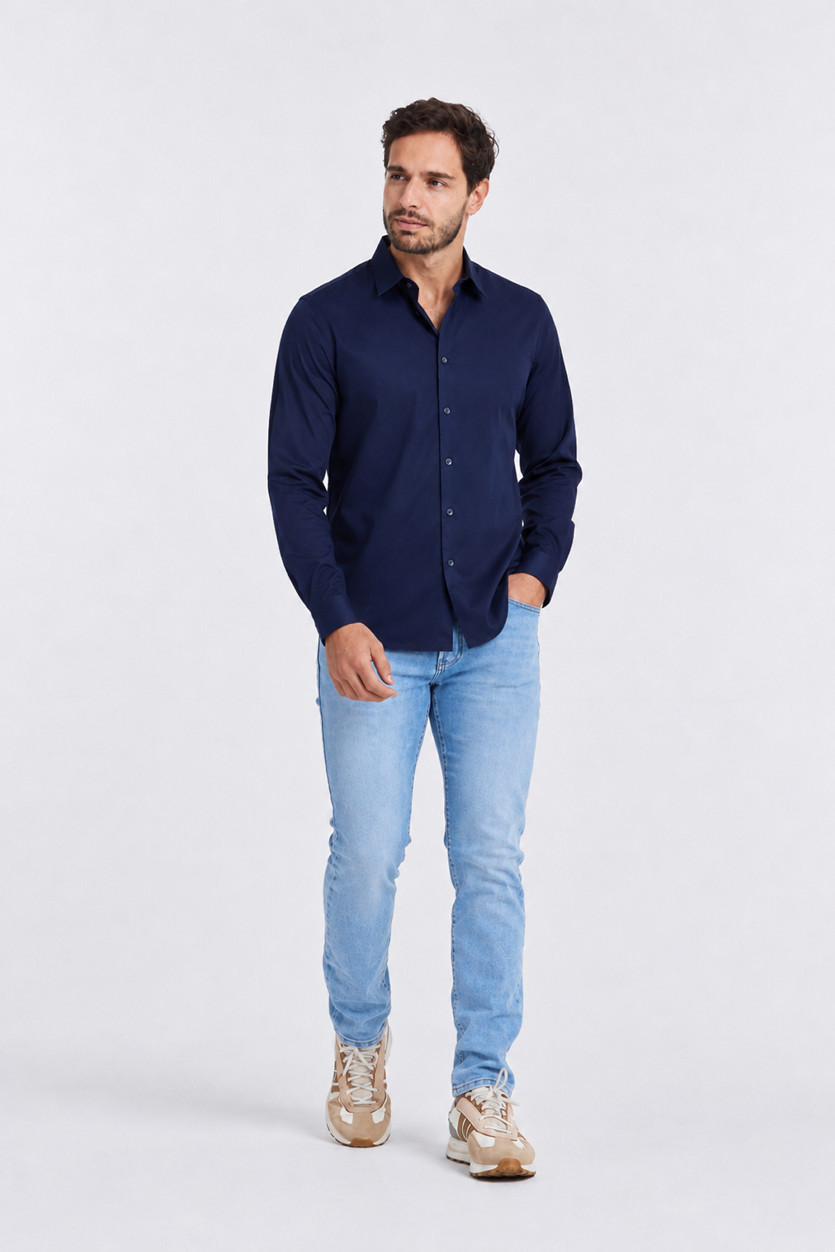 Camisa Social Anti-Amassado X-Tretch