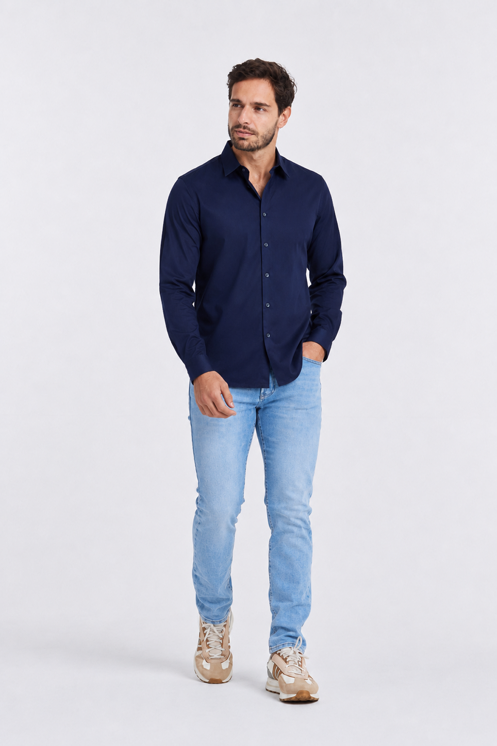 Camisa Social Anti-Amassado X-Tretch