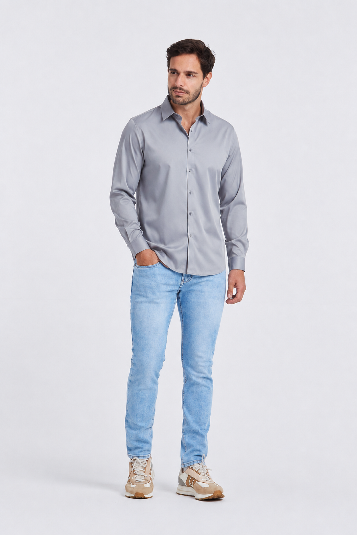 Camisa Social Anti-Amassado X-Tretch