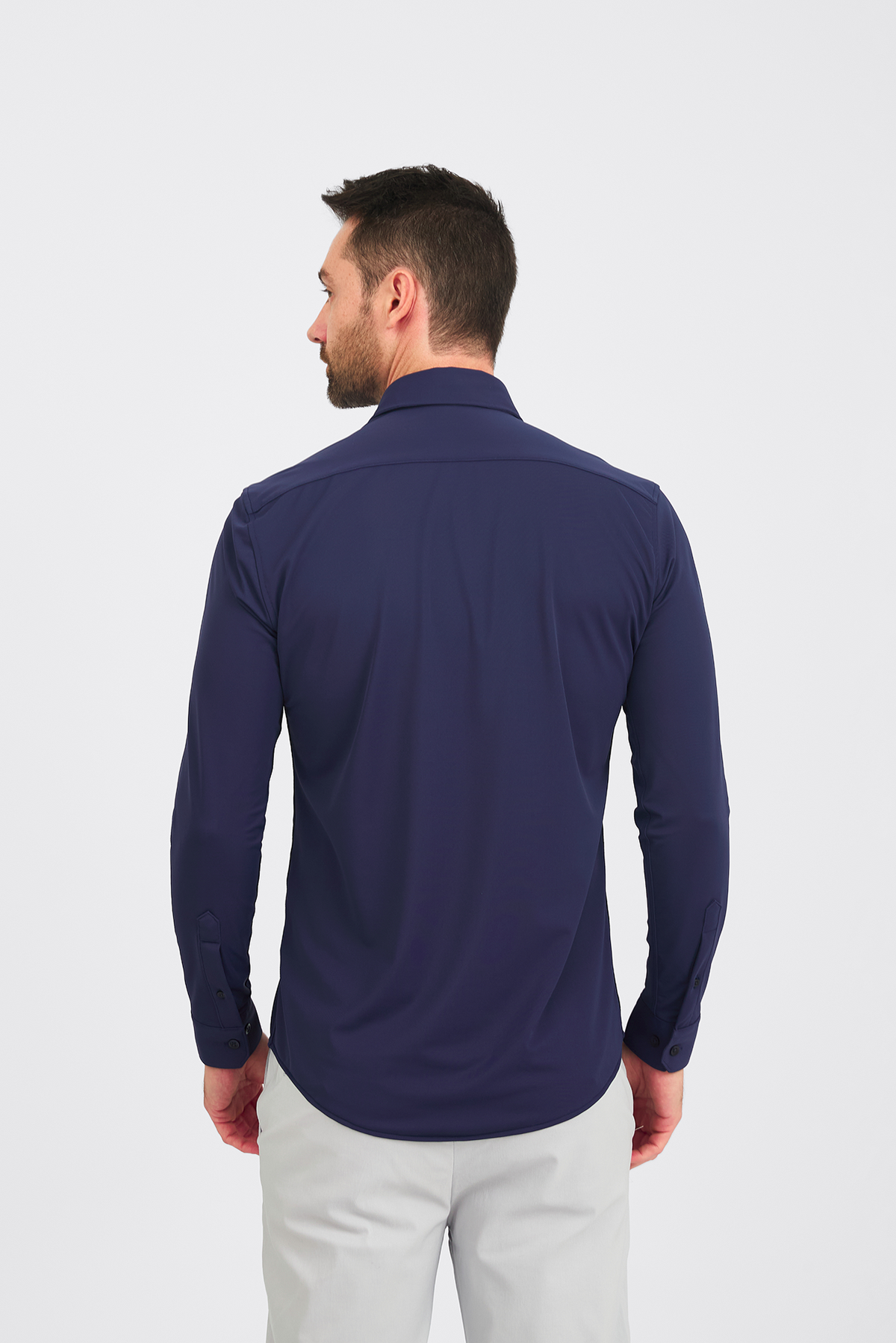 Camisa Social Anti-Amassado Piquet Signature