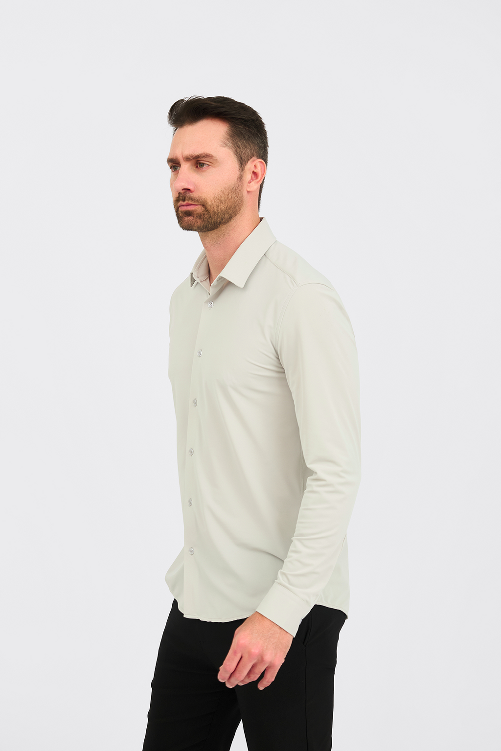 Camisa Social Anti-Amassado Piquet Signature
