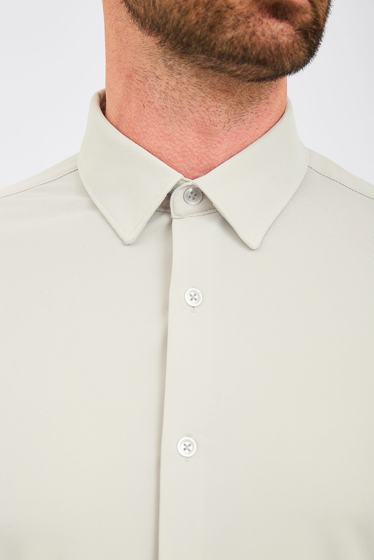 Camisa Social Anti-Amassado Piquet Signature