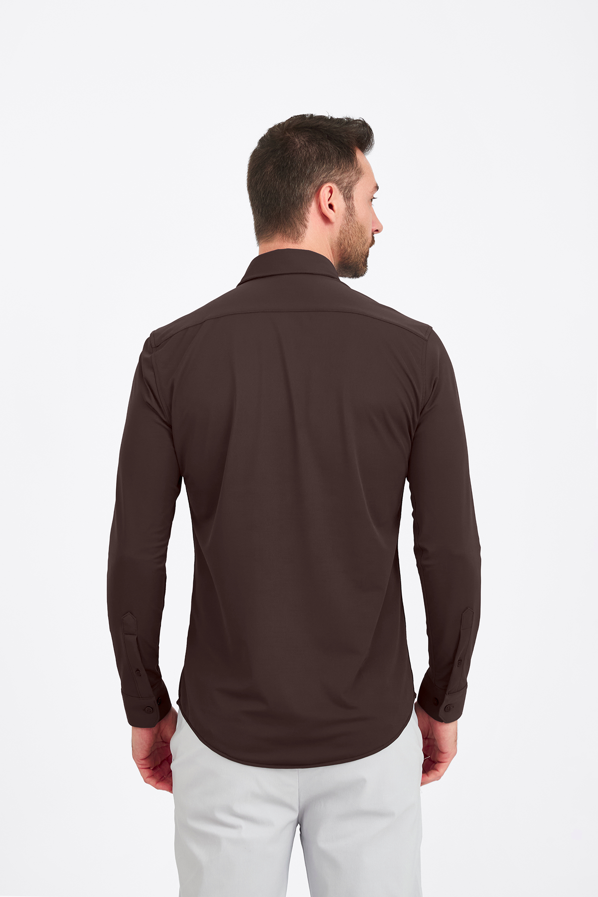 Camisa Social Anti-Amassado Piquet Signature