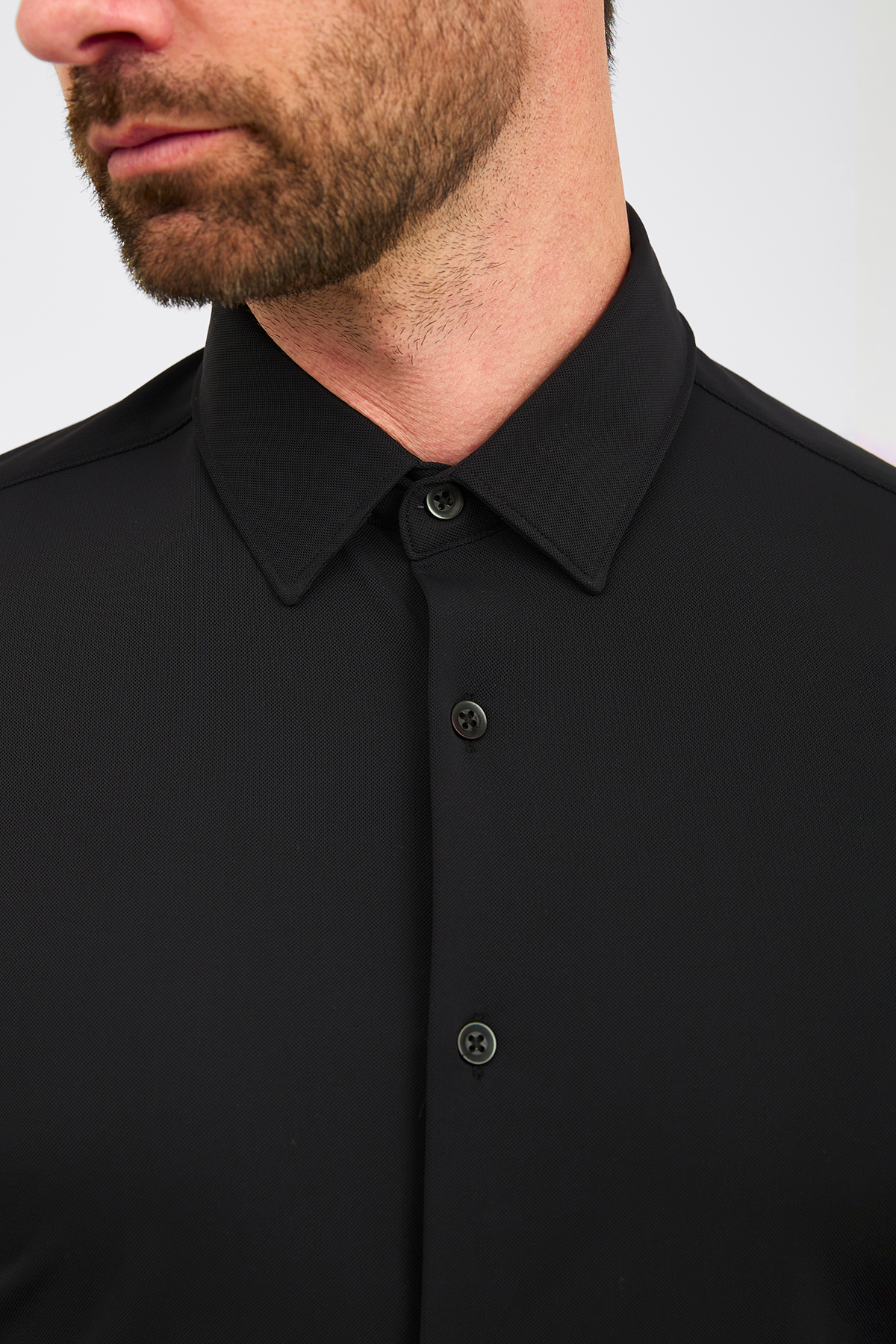 Camisa Social Anti-Amassado Piquet Signature
