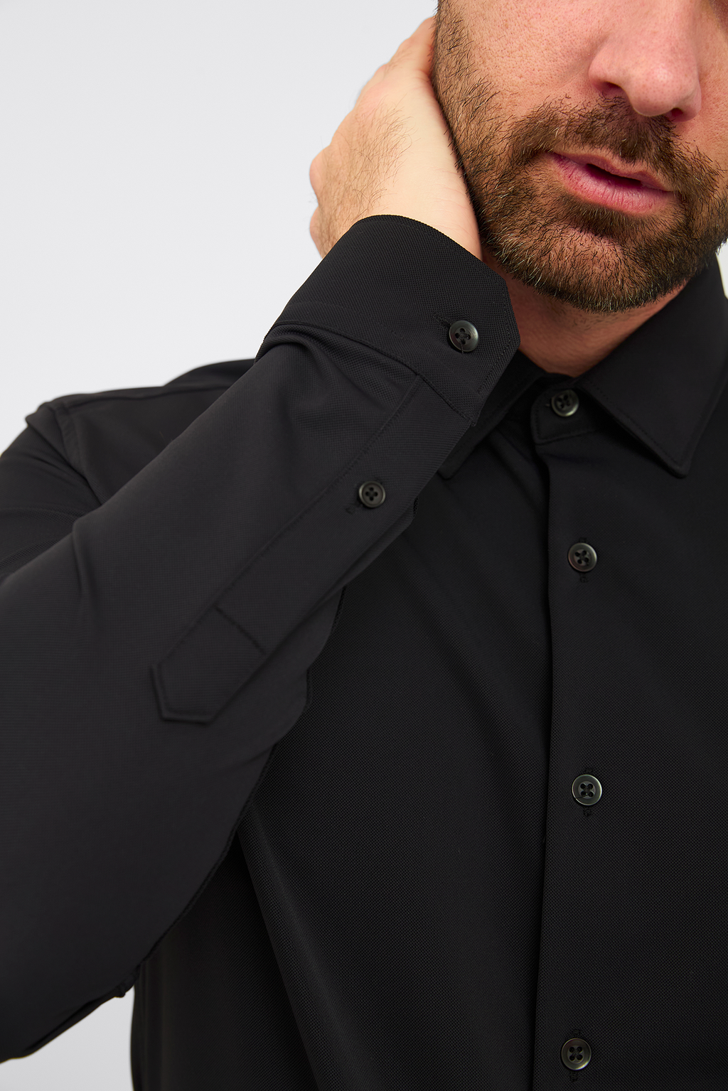 Camisa Social Anti-Amassado Piquet Signature
