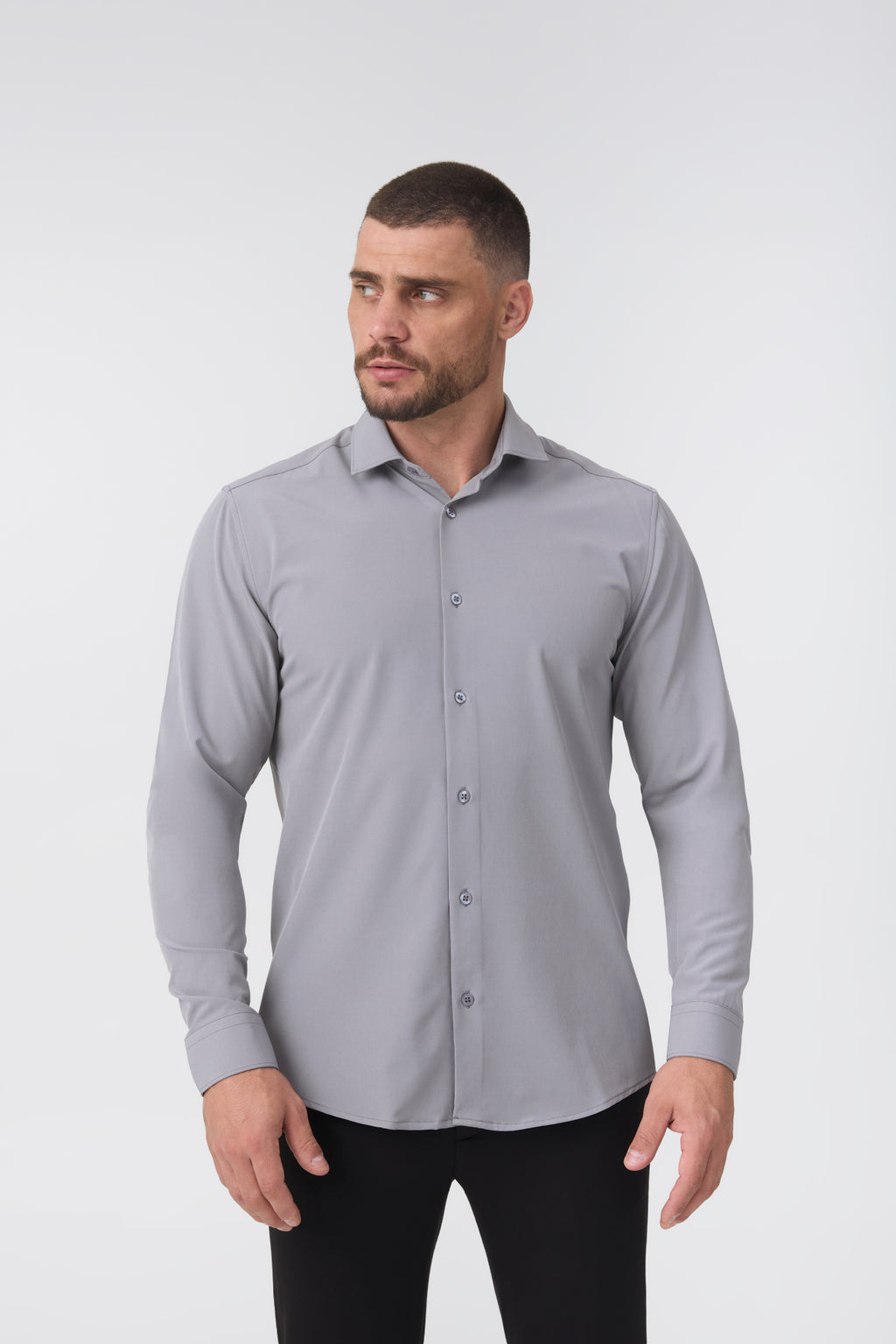 Camisa Social Anti-Amassado Gola Italiana - Primeira Coleção