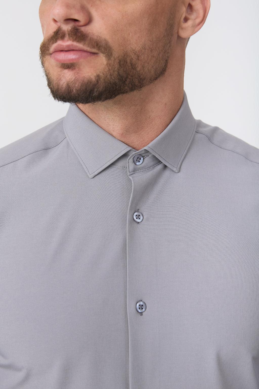 Camisa Social Anti-Amassado Gola Italiana - Primeira Coleção