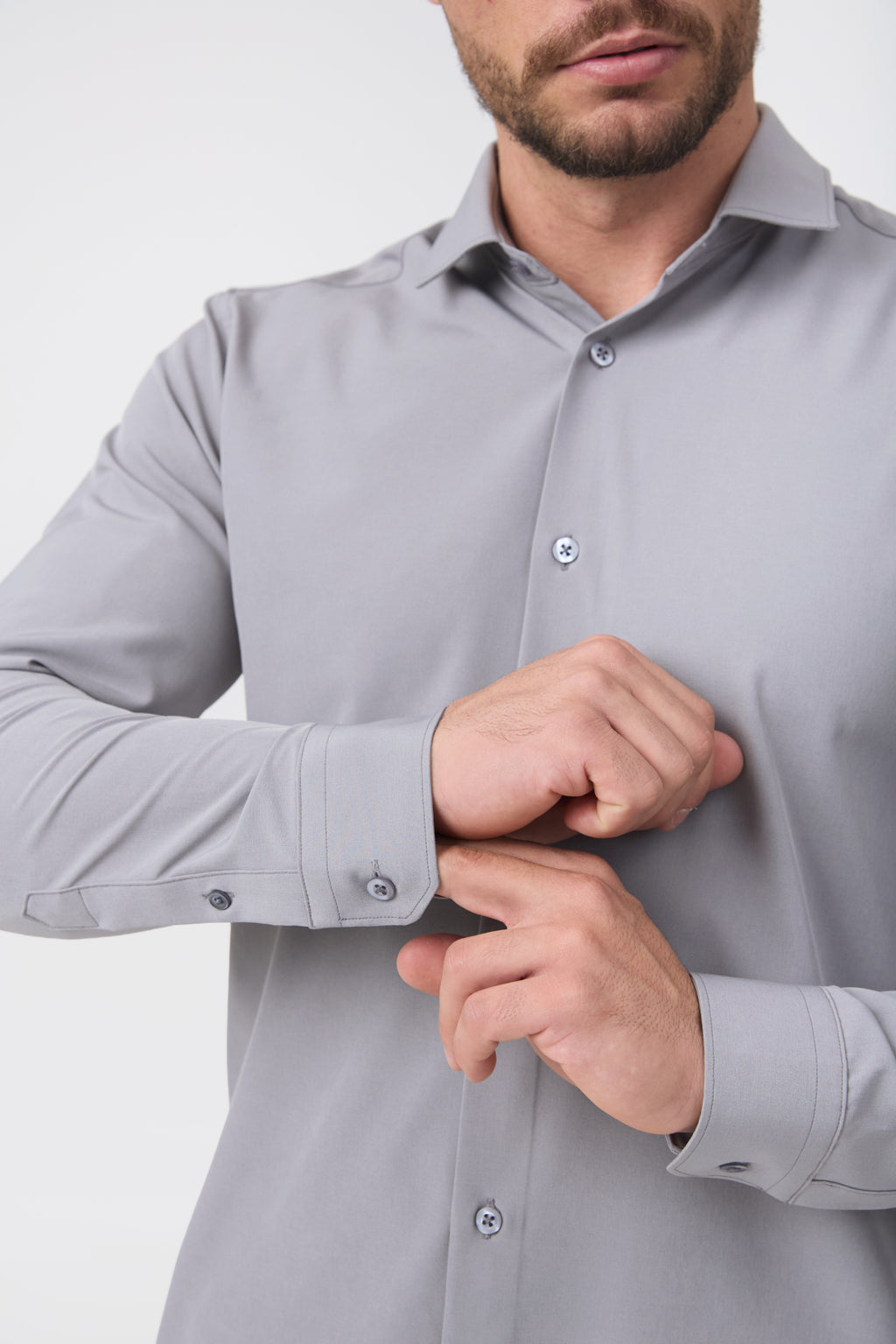 Camisa Social Anti-Amassado Gola Italiana - Primeira Coleção