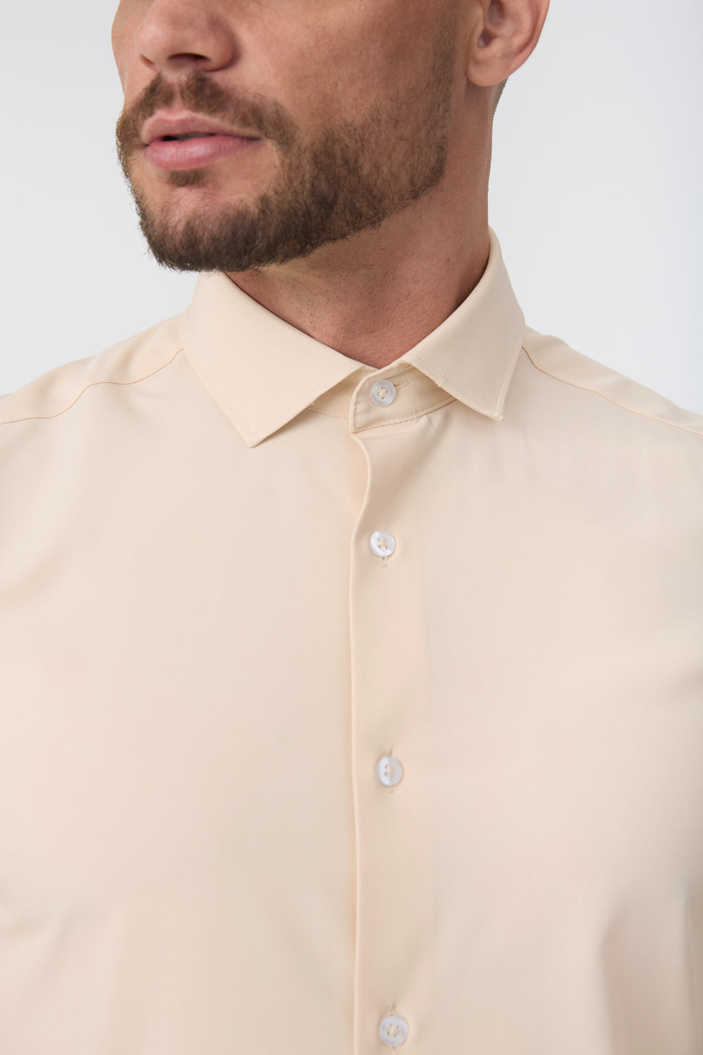 Camisa Social Anti-Amassado Gola Italiana - Primeira Coleção