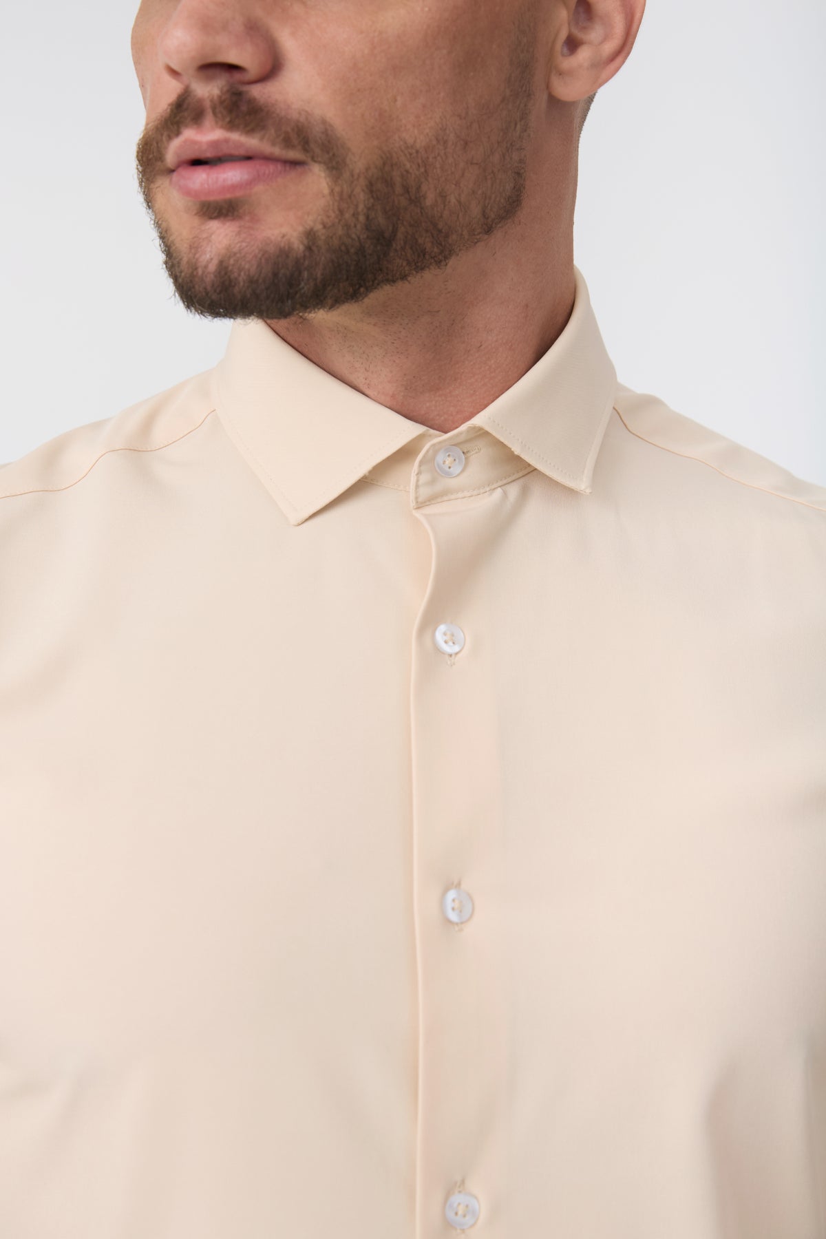 Camisa Social Anti-Amassado Gola Italiana - Primeira Coleção