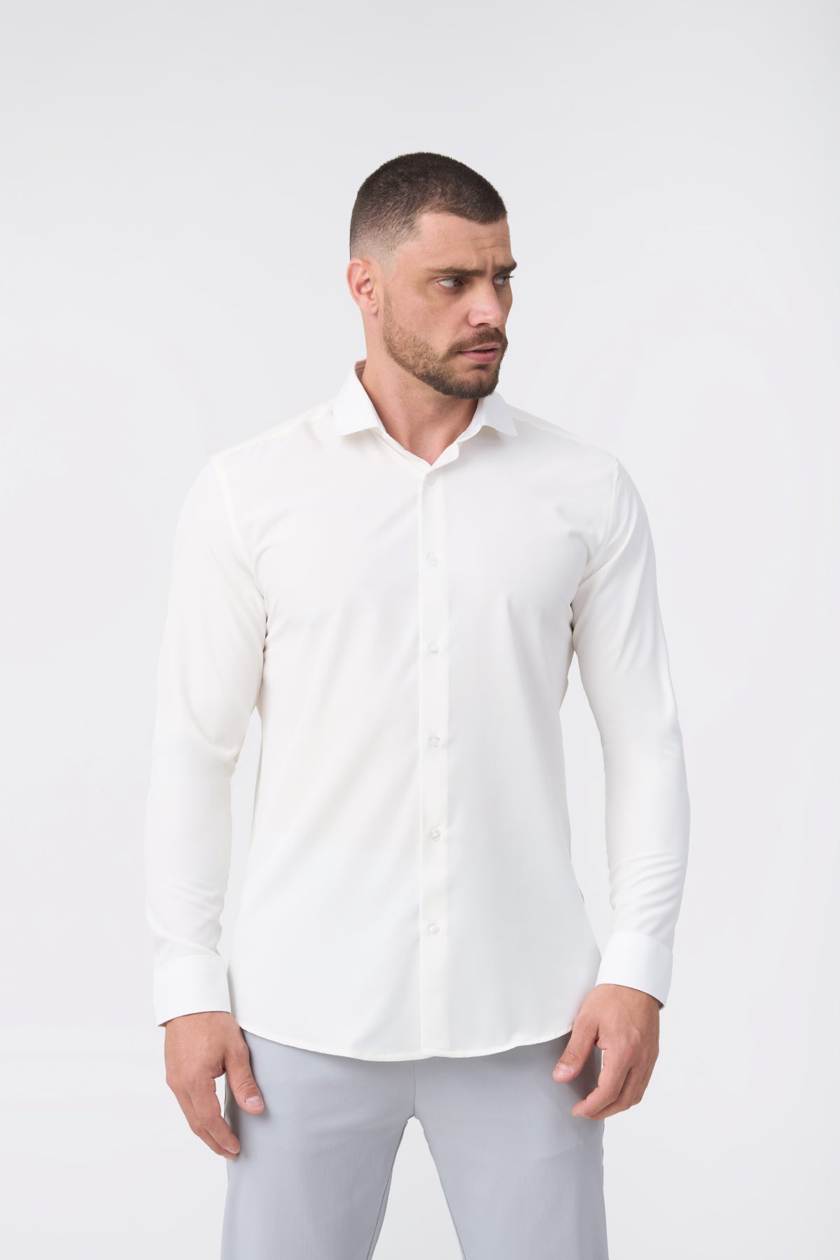 Camisa Social Anti-Amassado Gola Italiana