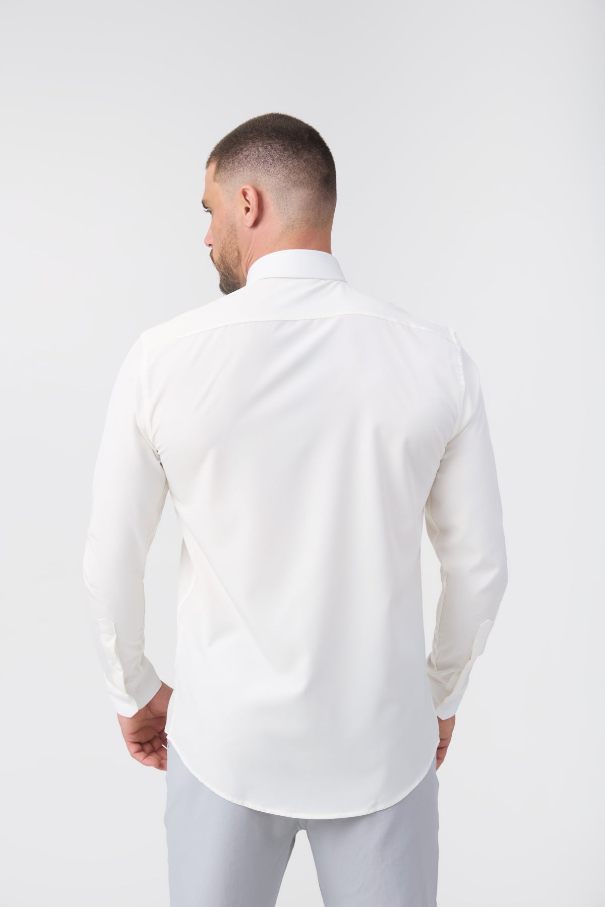 Camisa Social Anti-Amassado Gola Italiana - Primeira Coleção