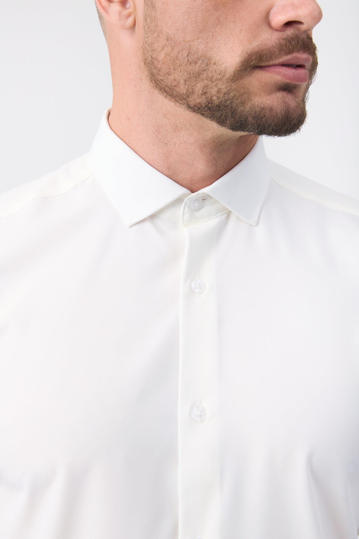 Camisa Social Anti-Amassado Gola Italiana - Primeira Coleção