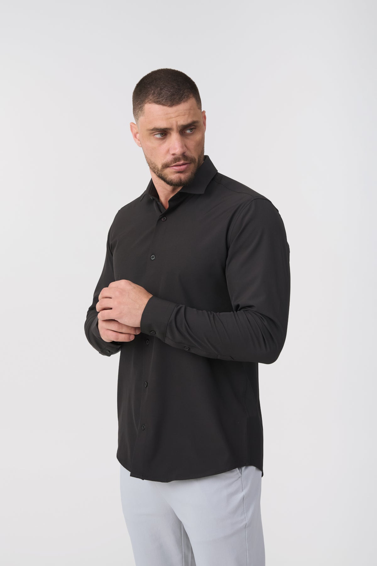 Camisa Social Anti-Amassado Gola Italiana