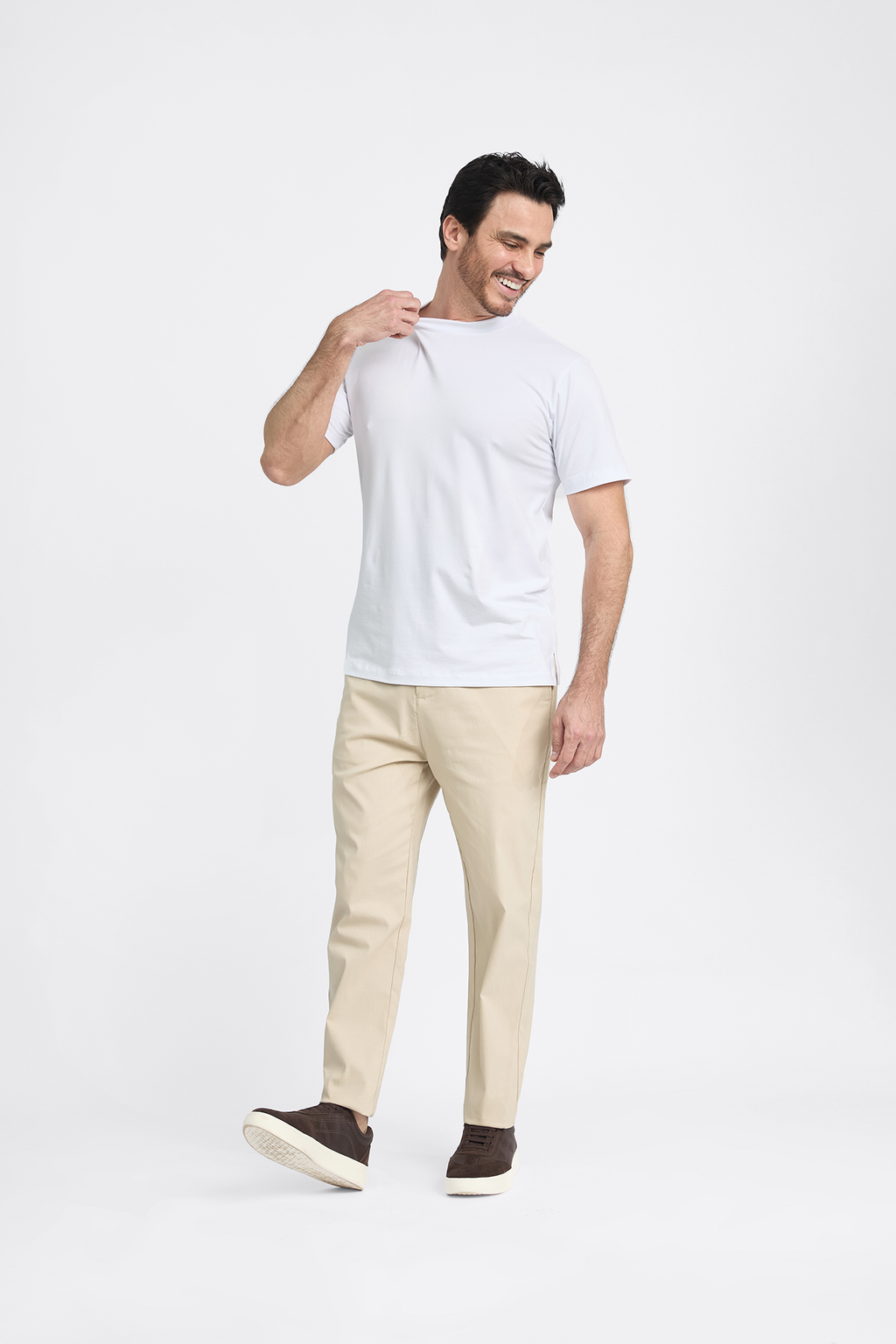 Camiseta Tech Algodão Egípcio Gola Média