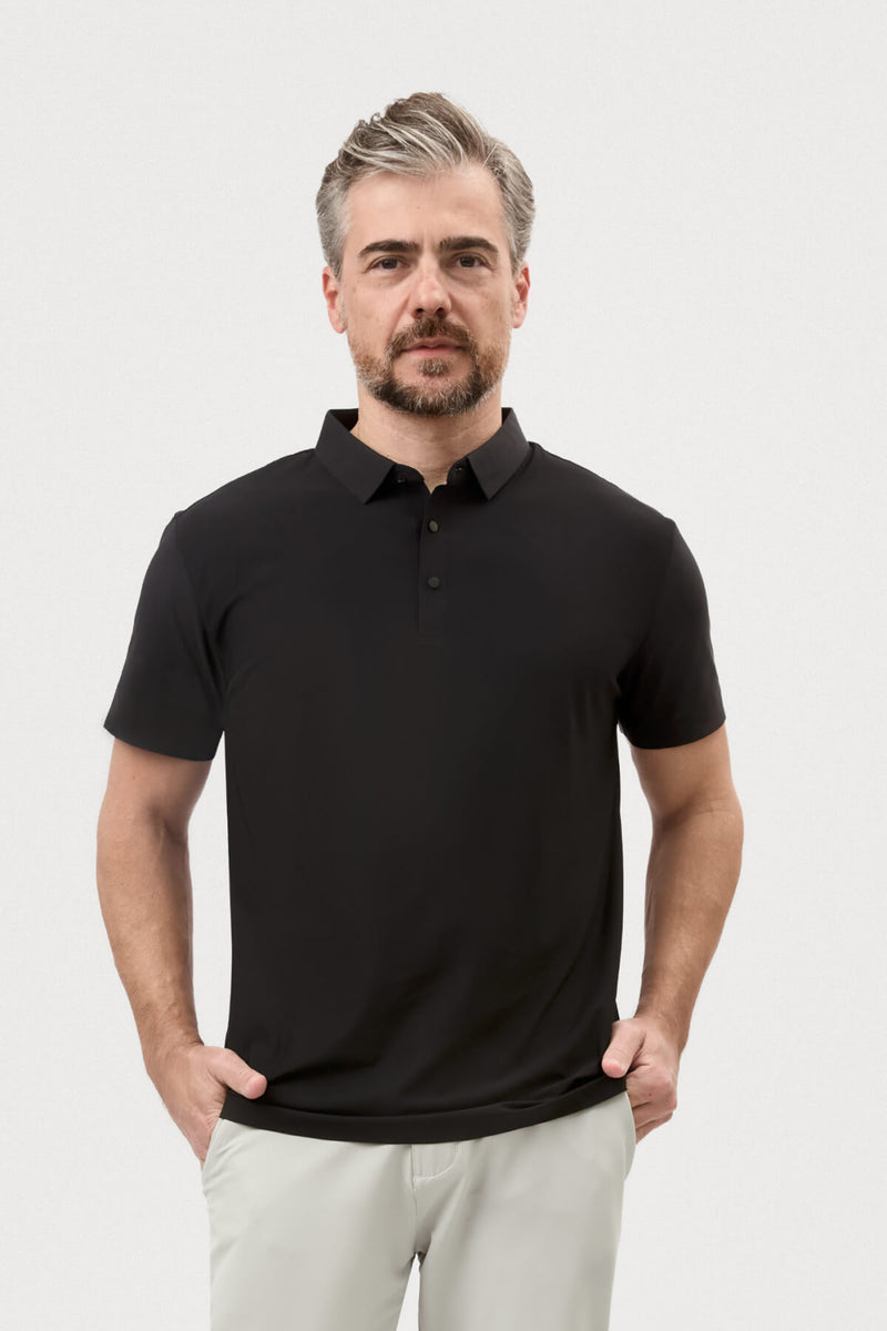 Polo Tech — Primeira Coleção — Preto