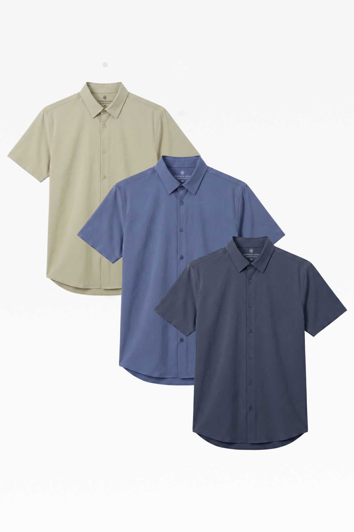 Camisa Social Anti-Amassado Flex Manga Curta | Leve 3 pague 2