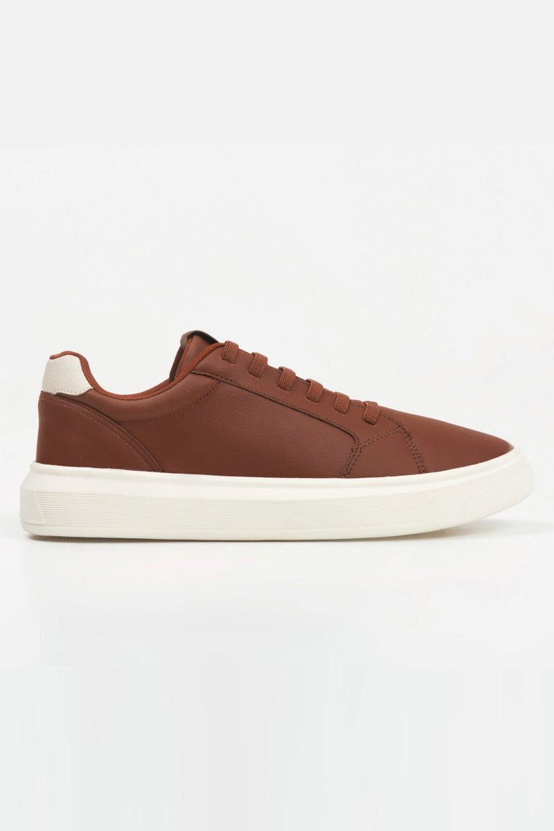 Tênis Casual Masculino Easy — Marrom