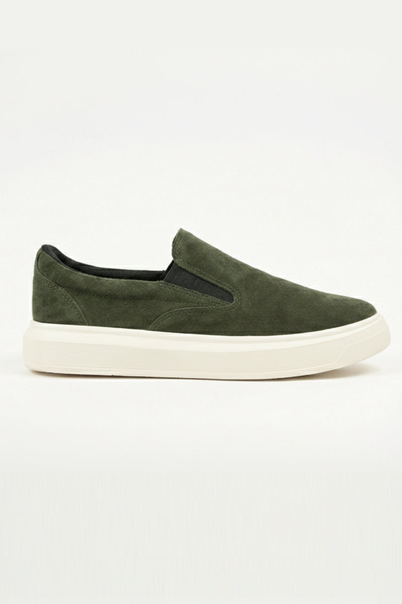 Tênis Casual Slip — Oliva