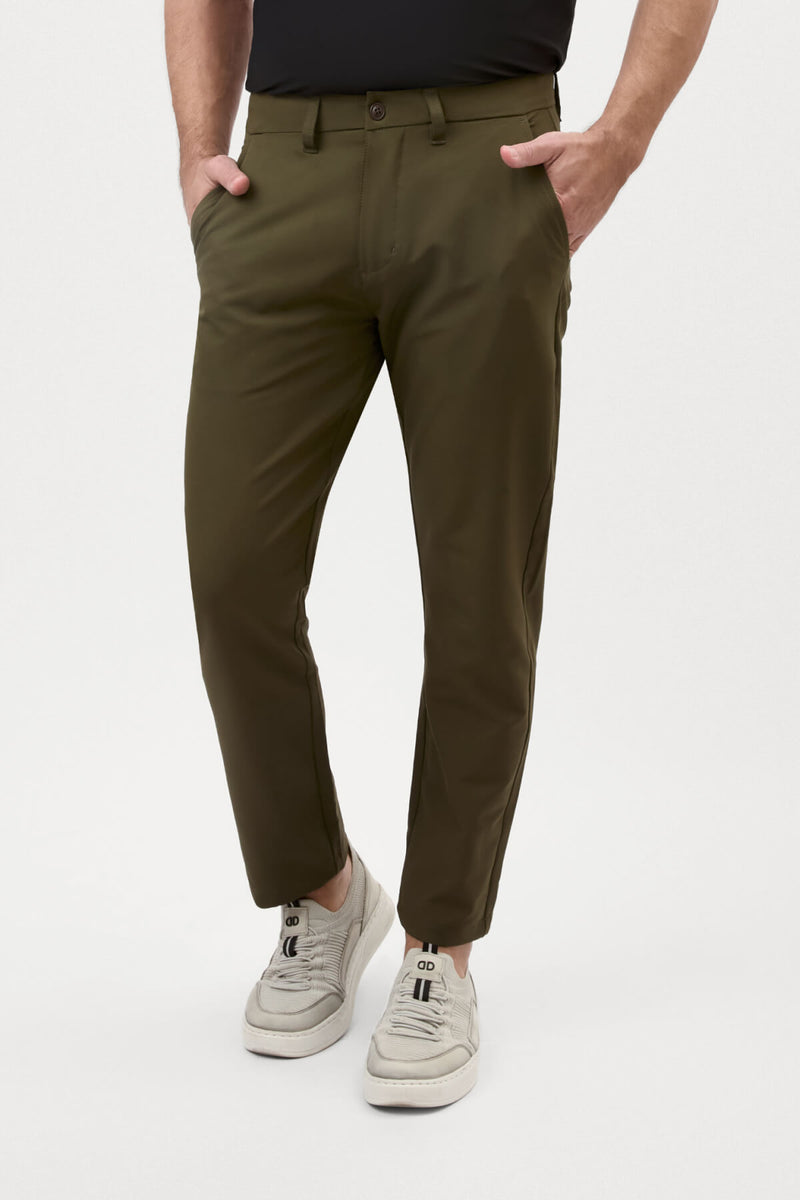 Calça Social X-Tretch 2.0 — Verde Oliva
