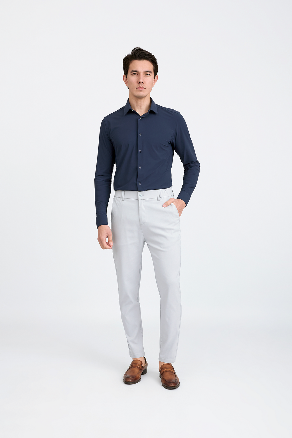 Camisa Social Anti-Amassados Flex Office